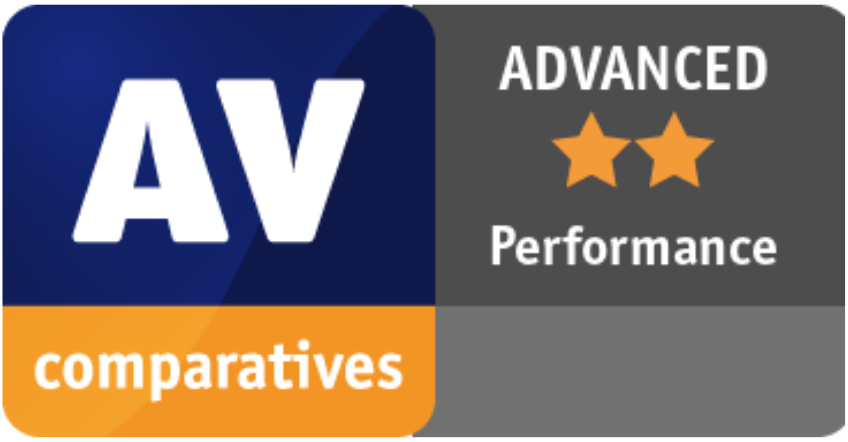 AVcomparatives-Advanced評価（「antivirus software Performanceテスト結果」）
