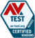 AVtest-Certified評価（「Windows antivirus software Performanceテスト結果」）